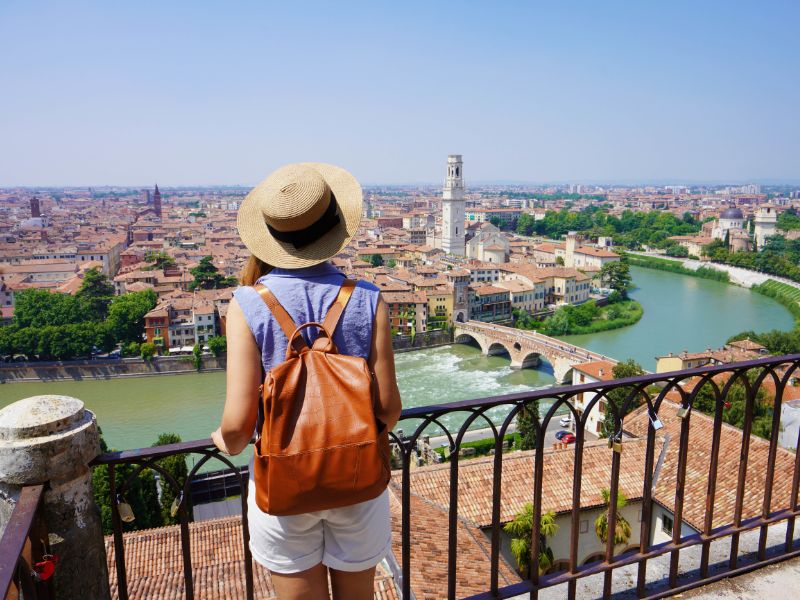 turista a verona
