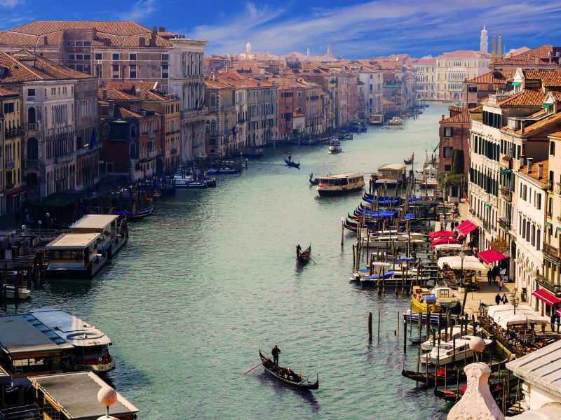 paesaggi di venezia canal grande